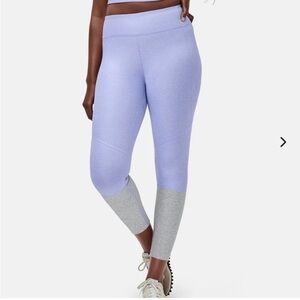 Outdoor Voices Springs Color Block High Rise Waisted Workout Leggings Yoga Pants